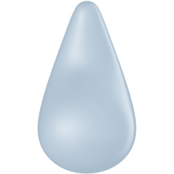 Satisfyer - Vibrateur Dew Drop Lay-On Bleu